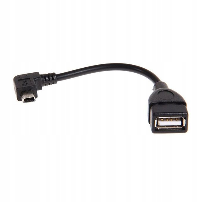 

Kabel Adapter Host Kątowy Mini Usb Otg Prawy