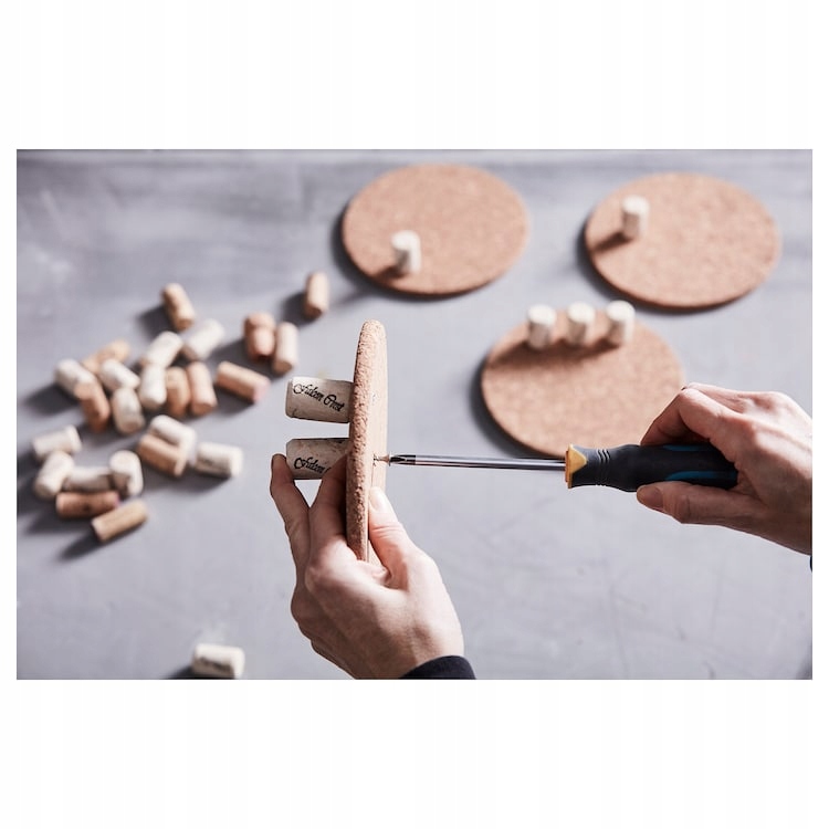 IKEA HEAT Podstawka pod garnek korek 19cm 3szt Marka IKEA