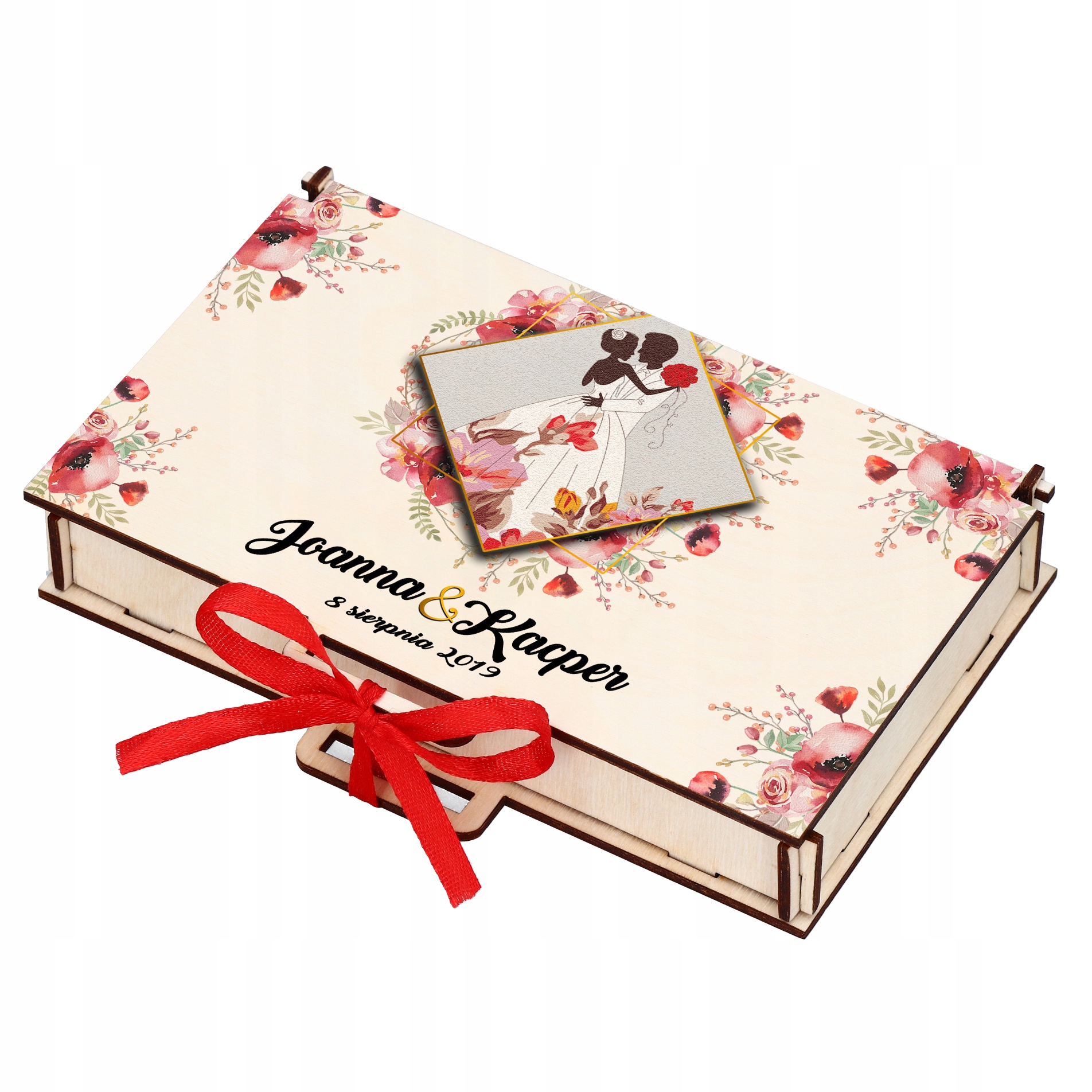 

Pudełko Na Pieniądze Pamiątka Ślub Prezent