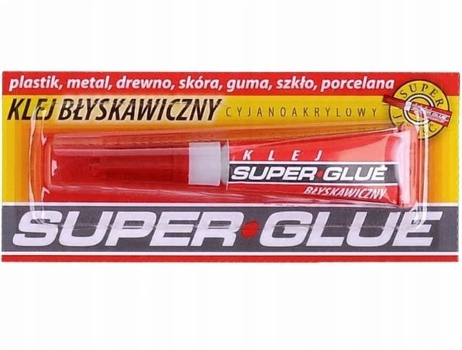 

Klej Szybkoschnący Glue 3g Do Plastiku
