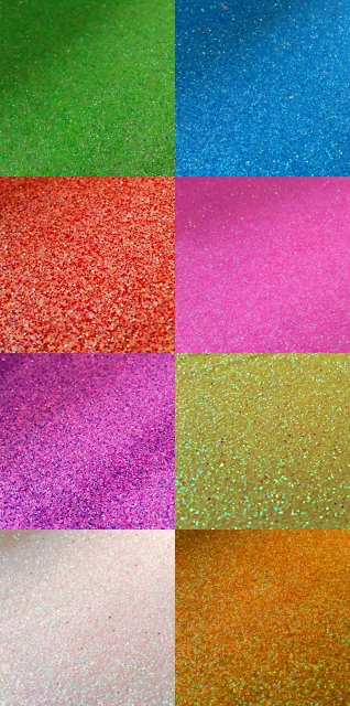 

Papier brokatowy fluorescencyjny B-5 w zeszycie