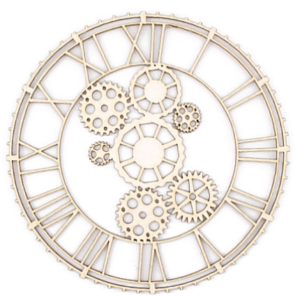 

Tarcza Zegar Trybiki Steampunk 100x100 mm WT099