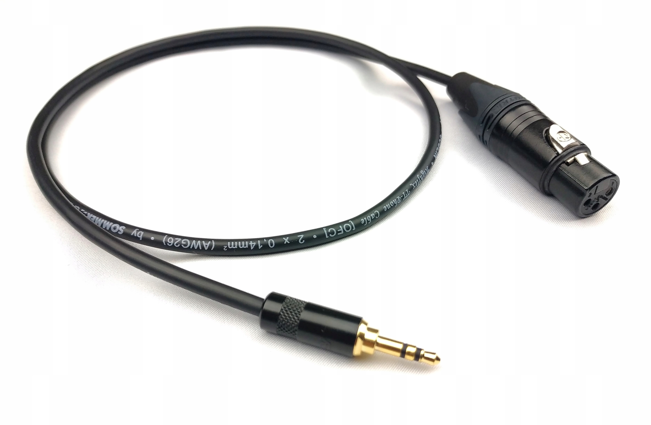 

Sommer kabel mikrofonowy XLR-mini jack Neutrik 5m