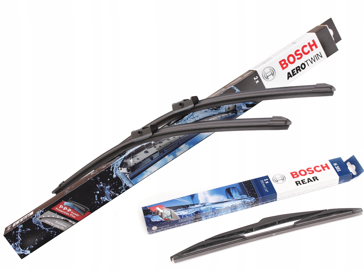 Wycieraczki Bosch Przód+tył Ford Focus 2 II MK2 Hatchback Fl 2006-2012