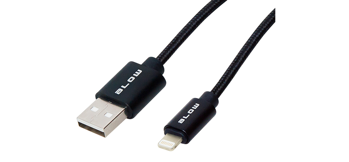 Kabel Usb Do Lightning Blow 1,5M Czarny Przewód Ładowanie Data