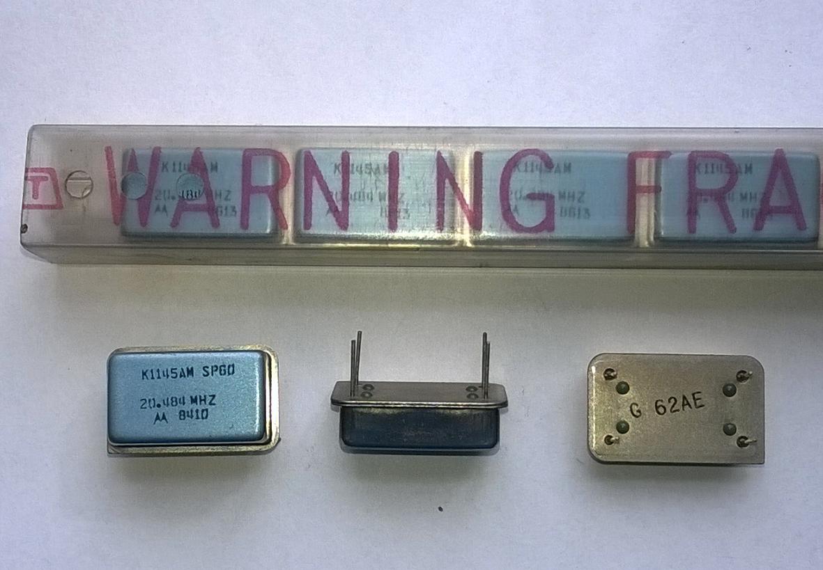 GENERATOR KWARC. MOTOROLA K1145AM 20,484MHZ JCO14