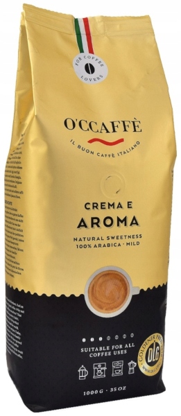 Kawa ziarnista Occaffe Crema e Aroma 1kg Arabica
