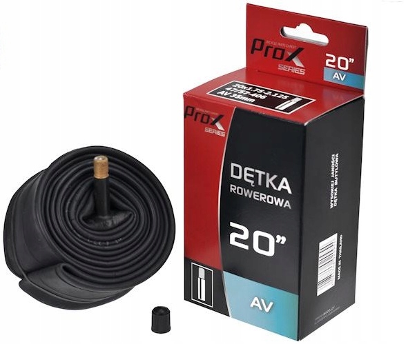 

Dętka ProX 20x1.75-2.125 Av 35mm samochodowy