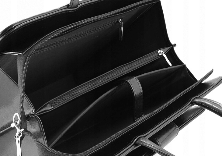 TDE12 Teczka damska NA LAPTOPA z eko skory POLSKA Model TDE12