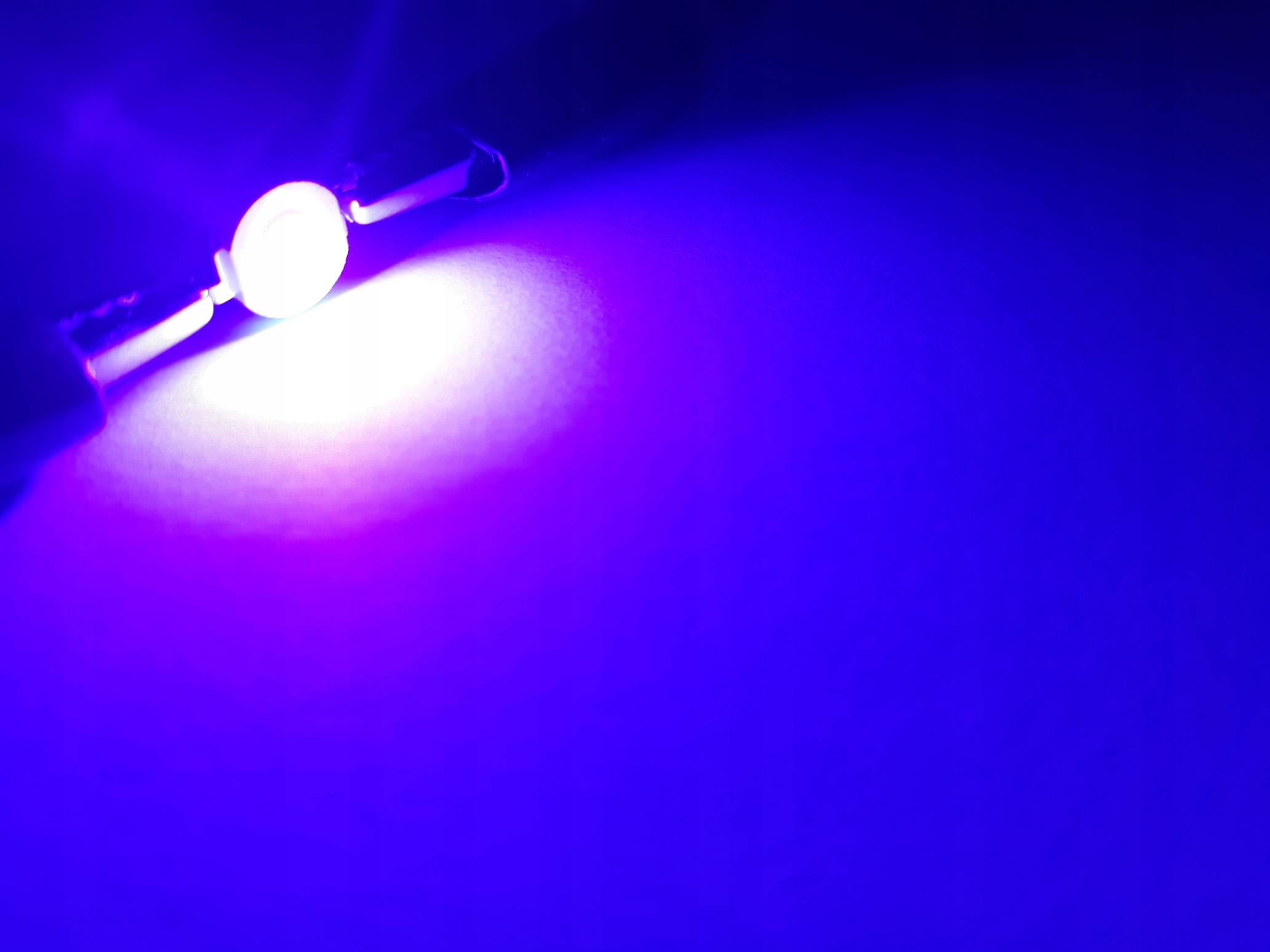 Dioda POWER LED 1W EPILEDS UV 420-430nm, 45mil PCB Symbol 1W_EP_45MIL_UV_420_430_PCB