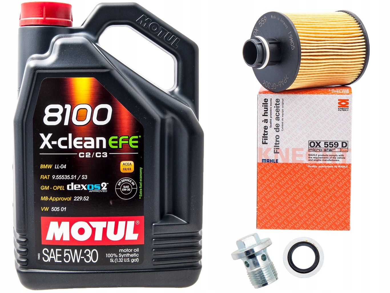 FILTR OLEJ MOTUL X CLEAN 5W30 OPEL CORSA D COMBO D