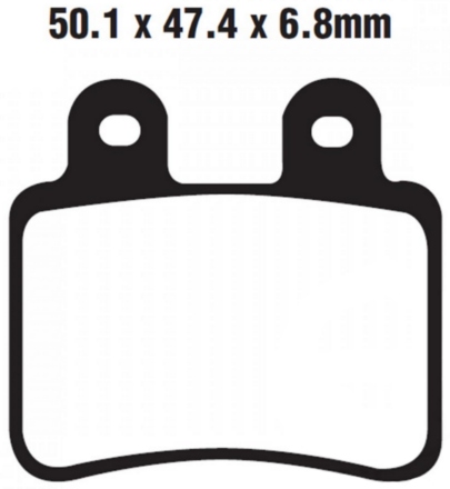 Přední Brzdové Destičky Yamaha Dt 50 R 12-13