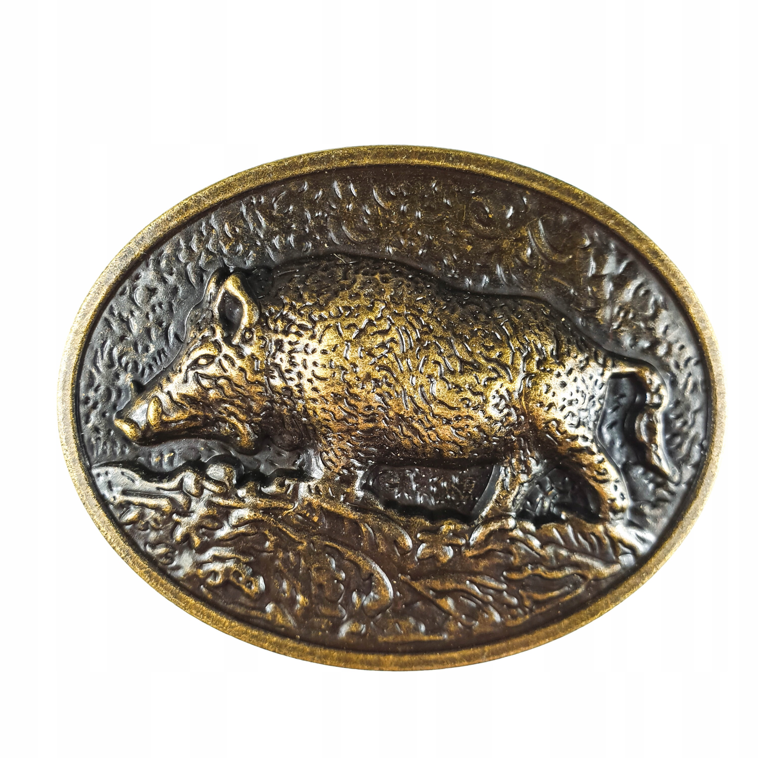 

Piękna Klamra Do Paska Brąz Dzik Myślistwo