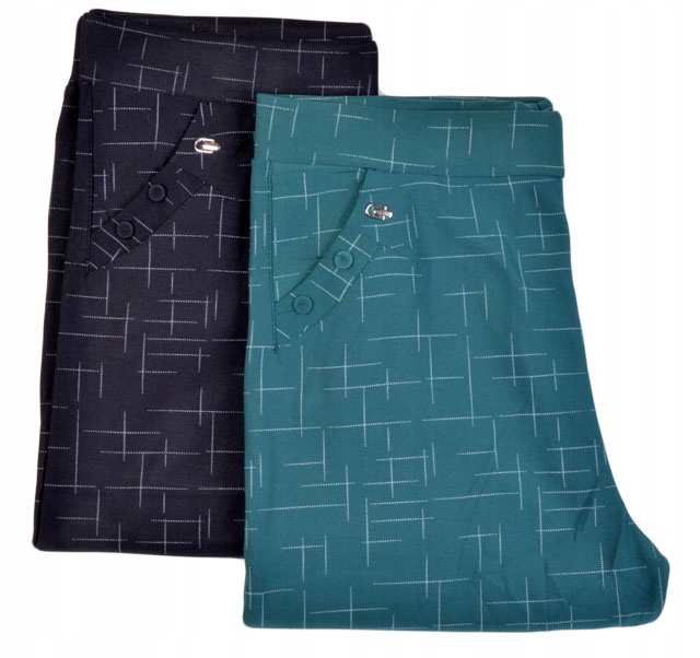 Spodnie Rybaczki spodenki krótkie 6XL DUŻE 50/52++ Długość za kolano