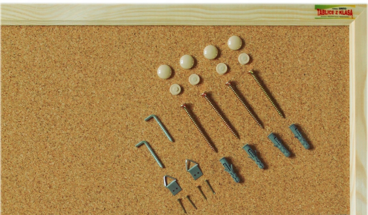 Tablica korkowa 200x120 cm.120x200, super jakość ! Szerokość produktu 200 cm