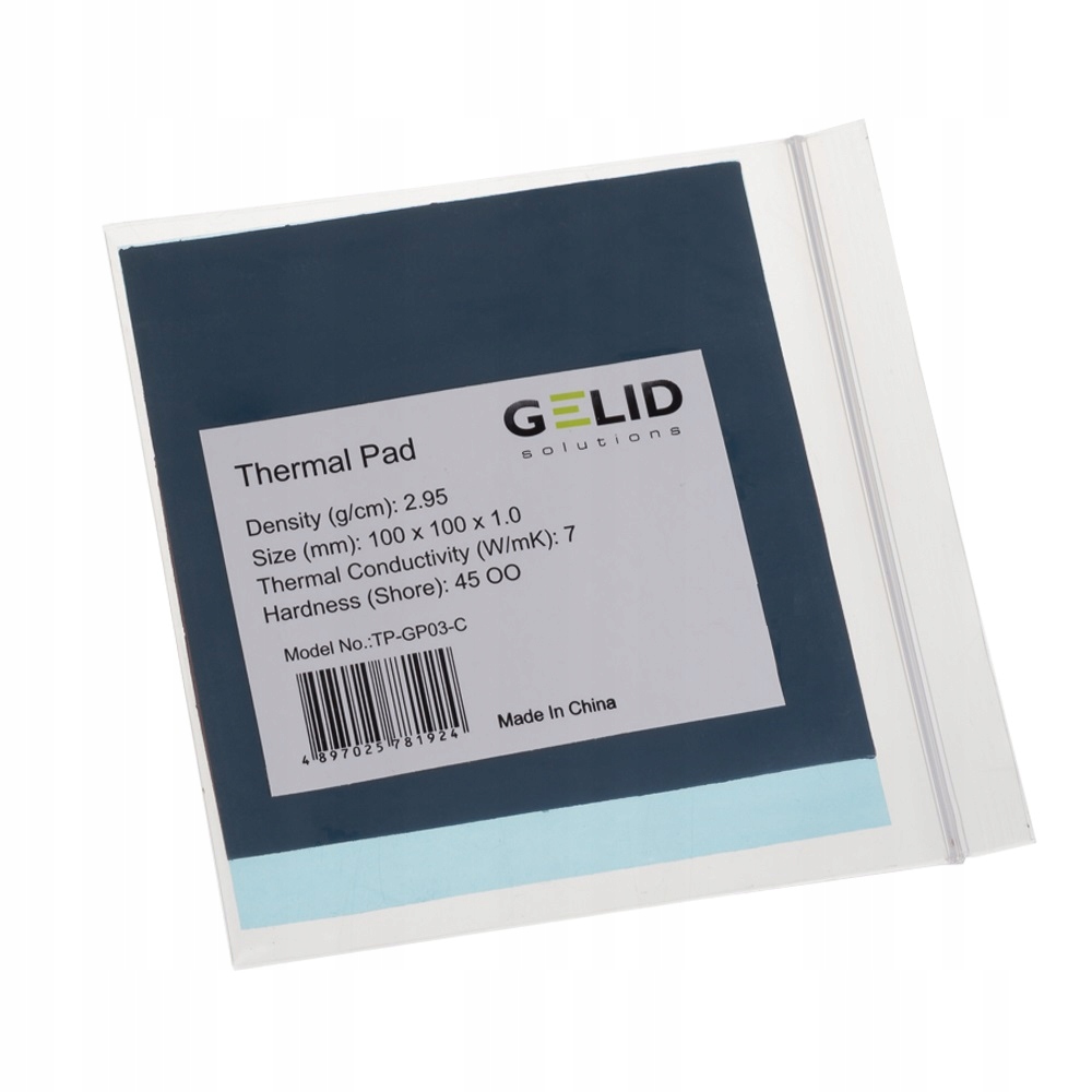 Termopad Gelid TP-GP-03-C 100 x 100 x 1 mm • Opinie - Allegro