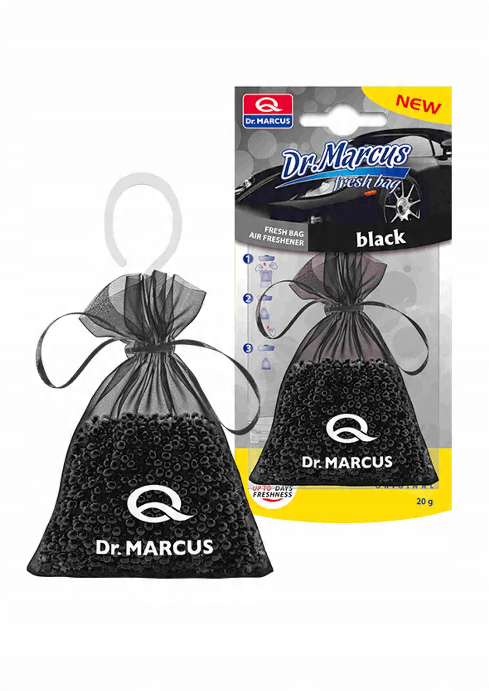 

Dr Marcus Fresh Bag Woreczek Zapachowy Black