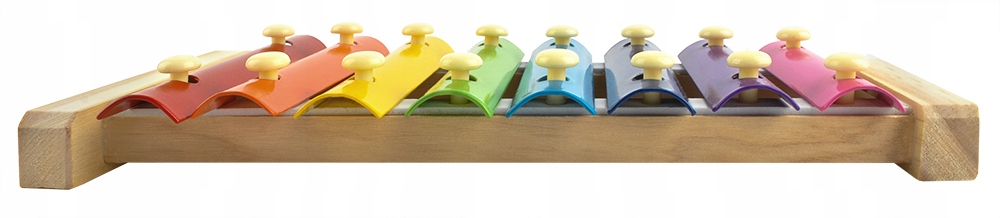 CYMBAŁKI DREWNIANE DLA DZIECKA KOLOROWE EDUKACYJNE Rodzaj cymbałki