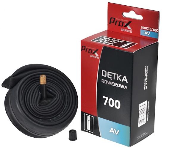 

Dętka Prox 700X35/40C Av 35 samochodowy 28''
