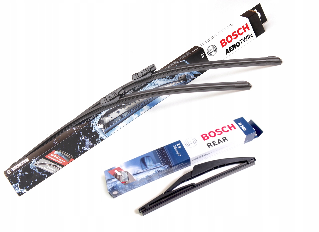 Wycieraczki Bosch Przód+tył Do Fiat Tipo 2015- Hatchback Kombi
