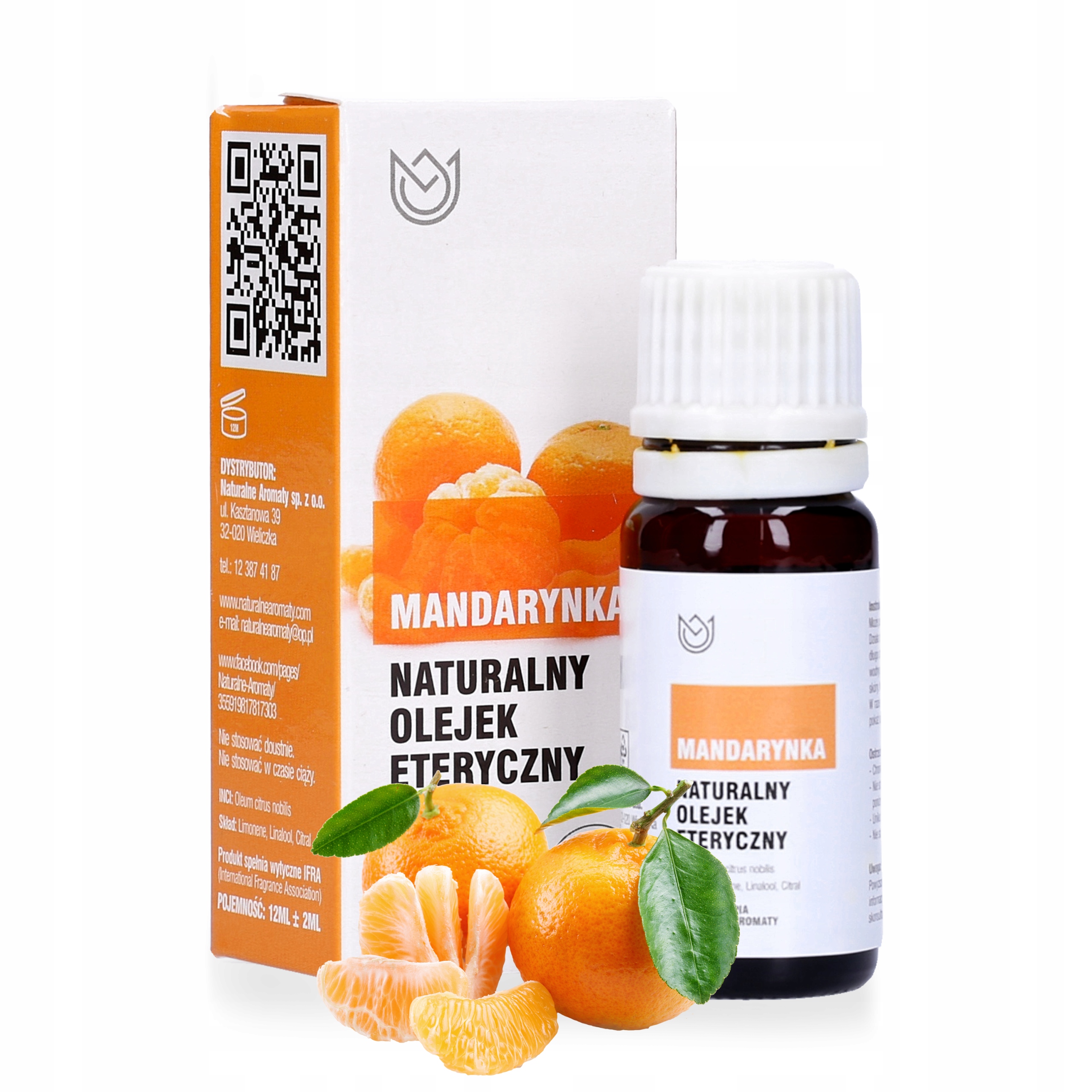 

Olejek Zapachowy Mandarynka Pranie Odkurzanie 12ML