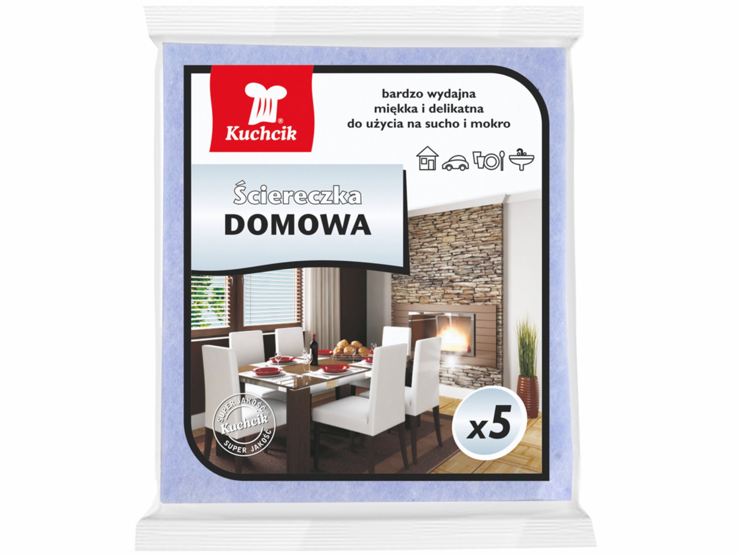 

Ściereczki ściereczka do kurzu domu auta 5 sztuk