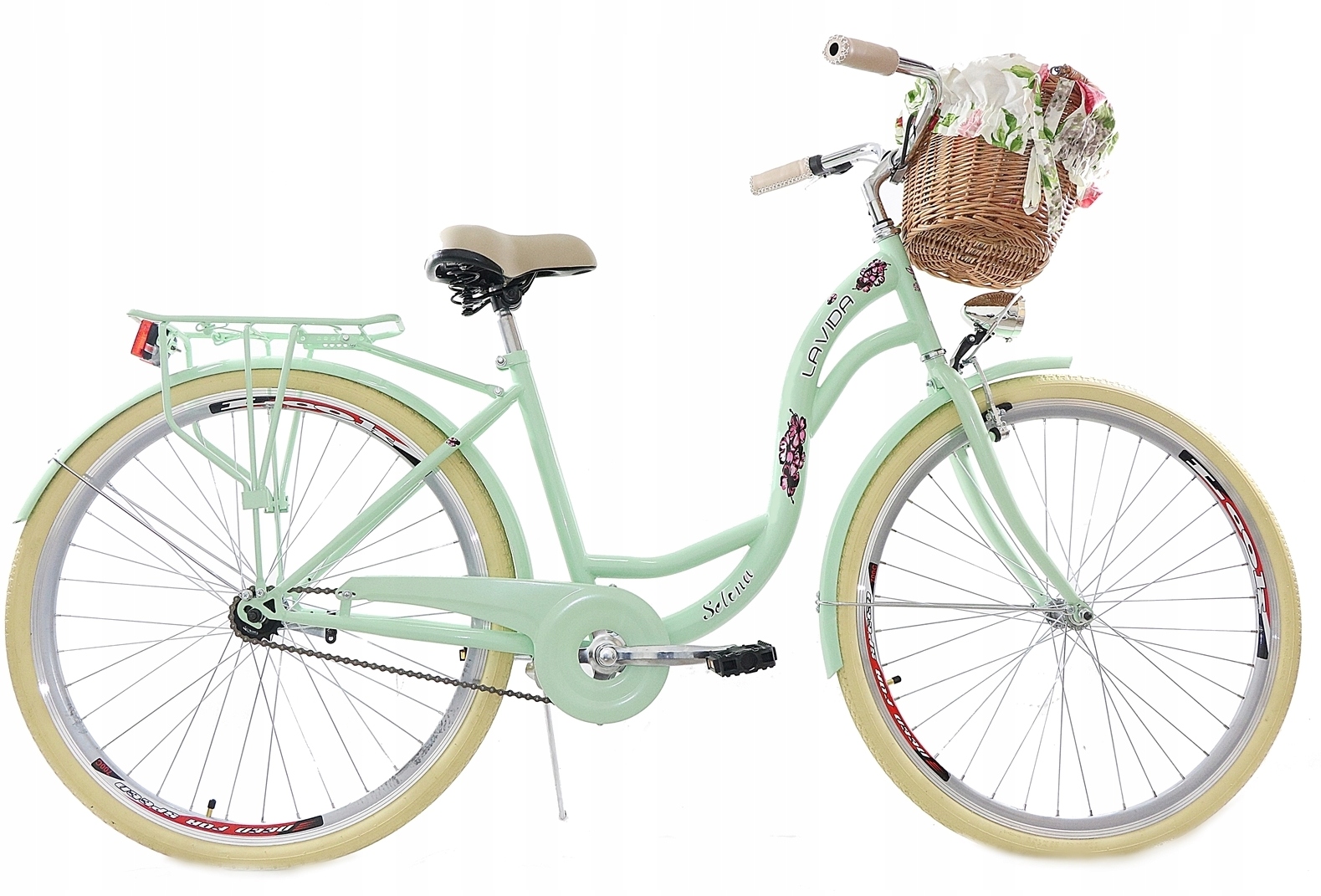 ROWER MIEJSKI RETRO MIĘTOWY 28 DAMSKI HIT PIĘKNY 7934305002