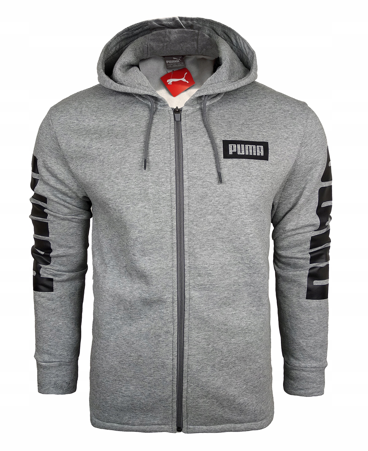 1548 BLUZA MĘSKA PUMA ROZPINANA Z KAPTUREM L - 7799909354 - oficjalne