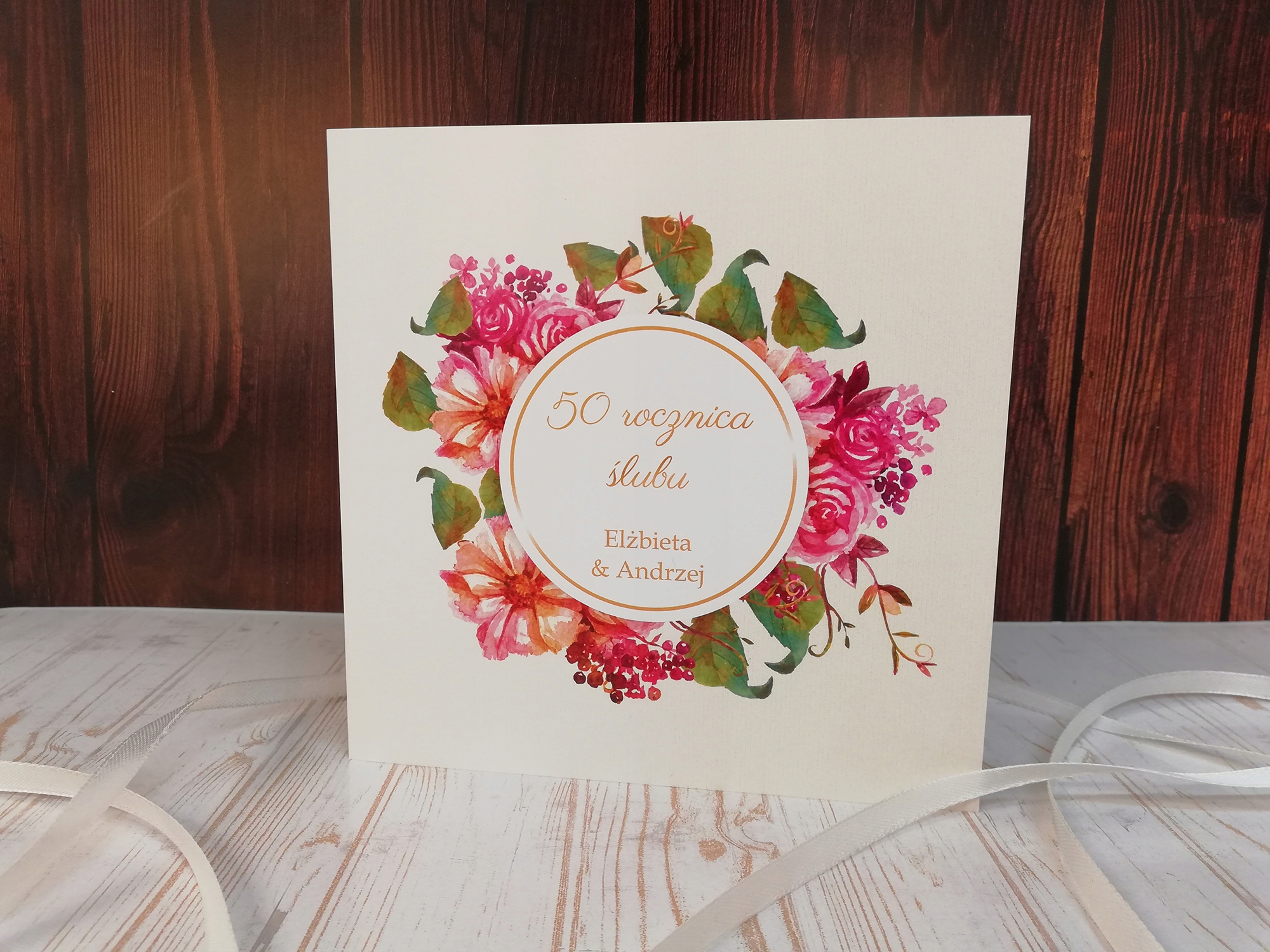 ZAPROSZENIA NA ROCZNICĘ ŚLUBU rocznica 50 40 30 25 - 7363371260