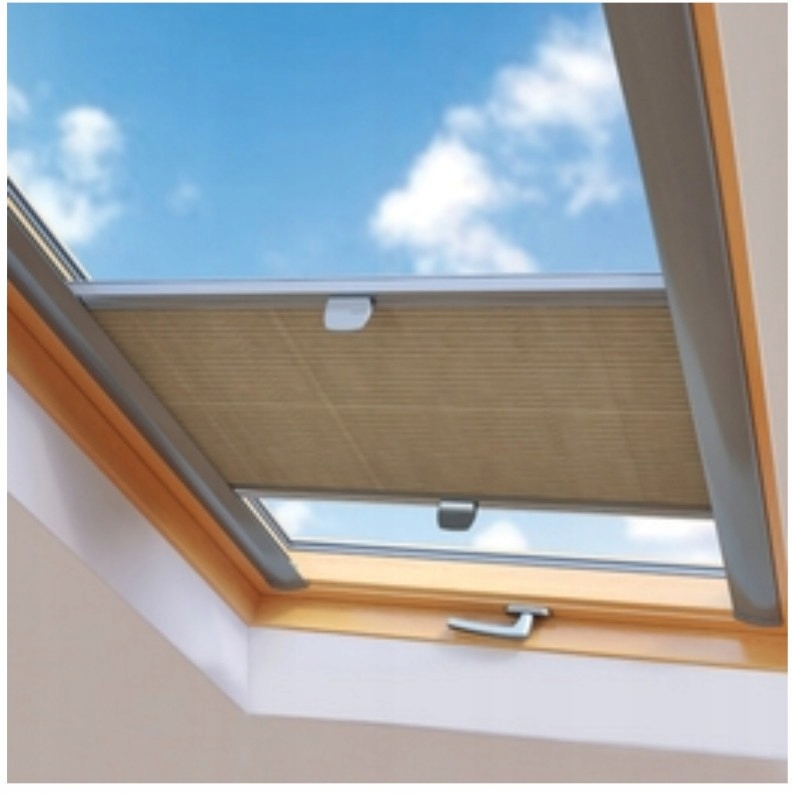 Plisy rolety do okien dachowych Velux z prowadnicą 8128266421
