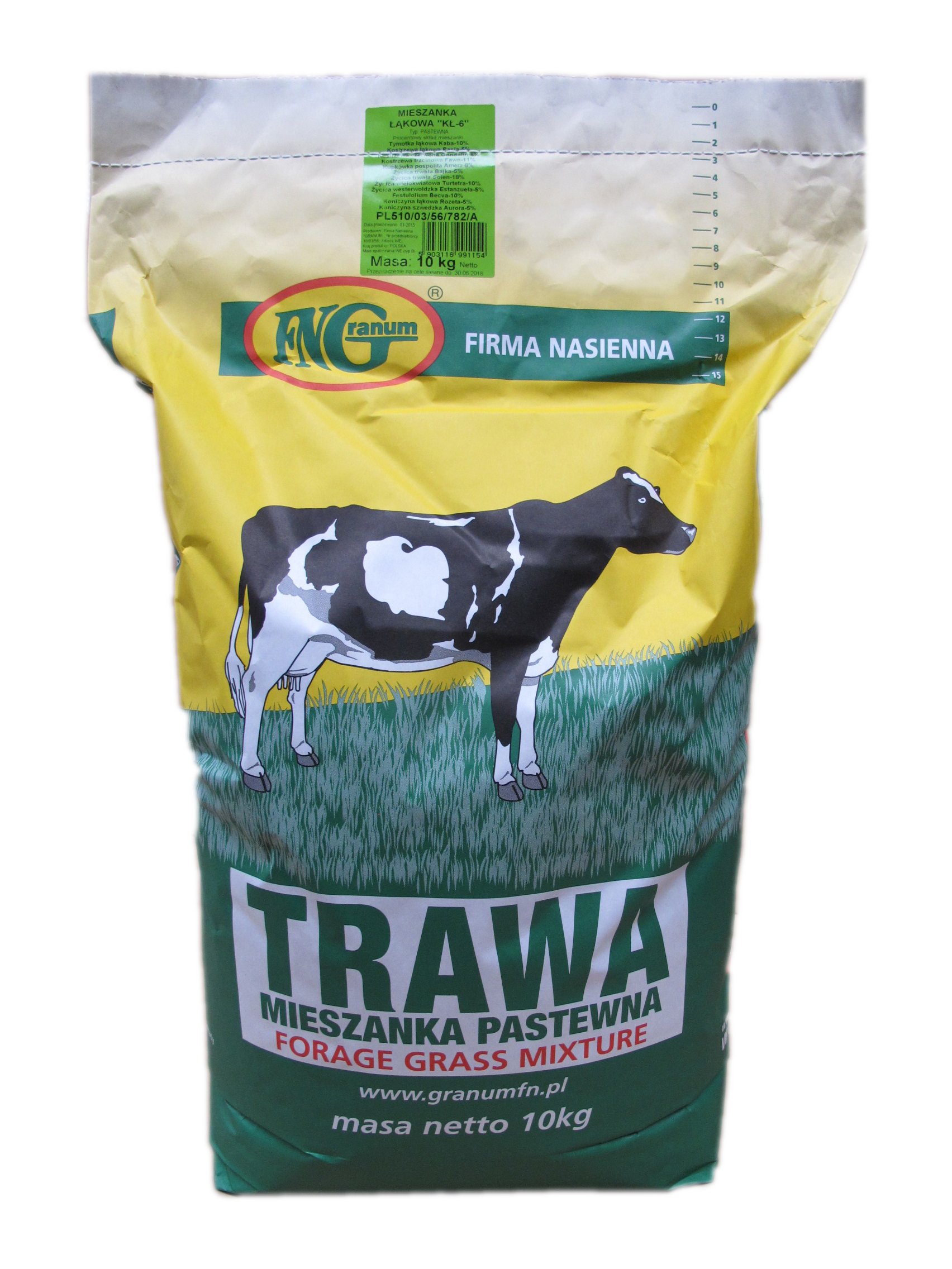 GRANUM TRAWA TŁ 9 ŁĄKOWA TORFOWA 10 kg 7155506945 oficjalne