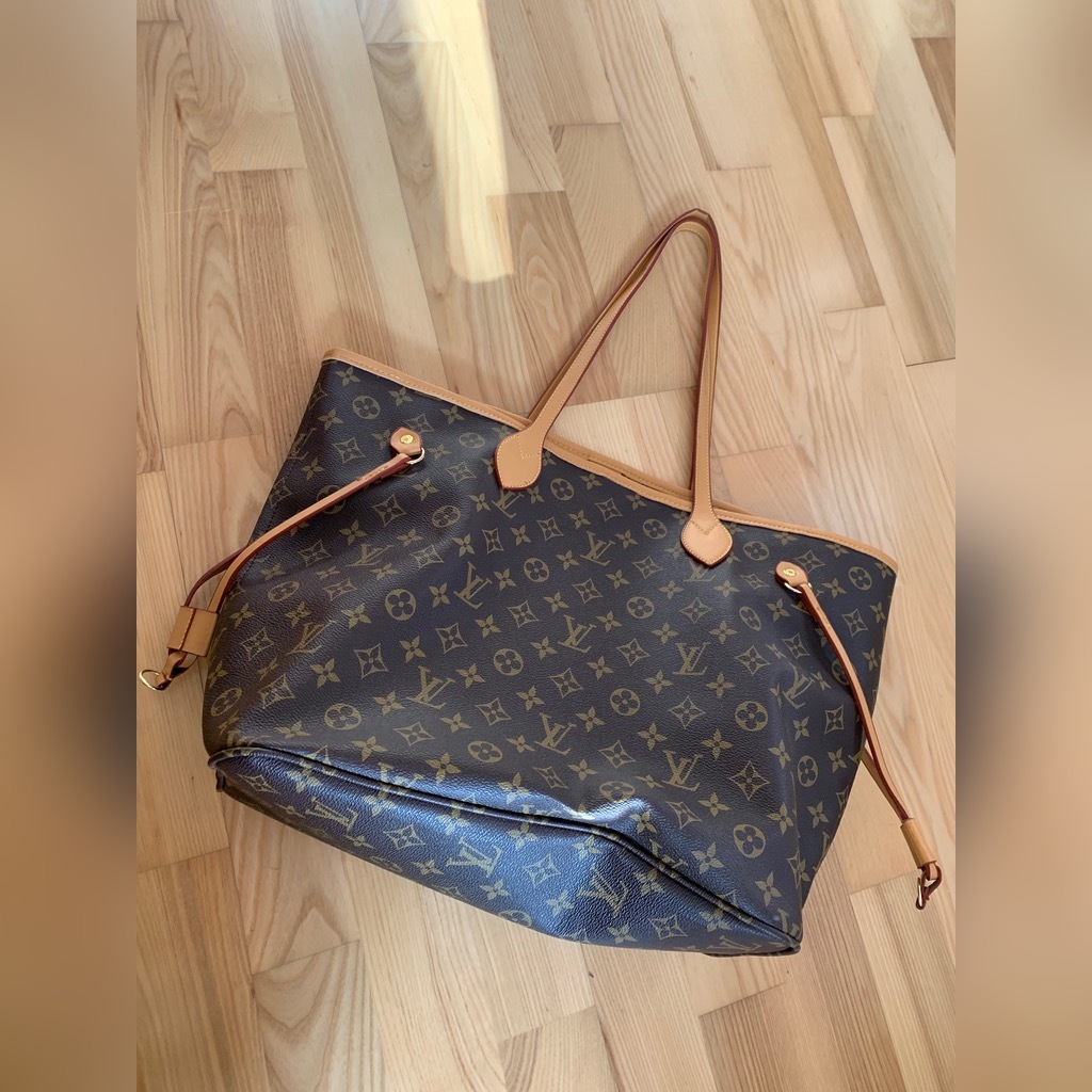 LOUIS VUITTON NEVERFULL GM TOREBKA 100% ORYGINAŁ - 6844841162 - oficjalne  archiwum Allegro