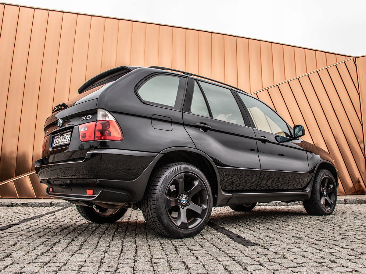 BMW X5 E53 3.0D Black SUV automat android navi