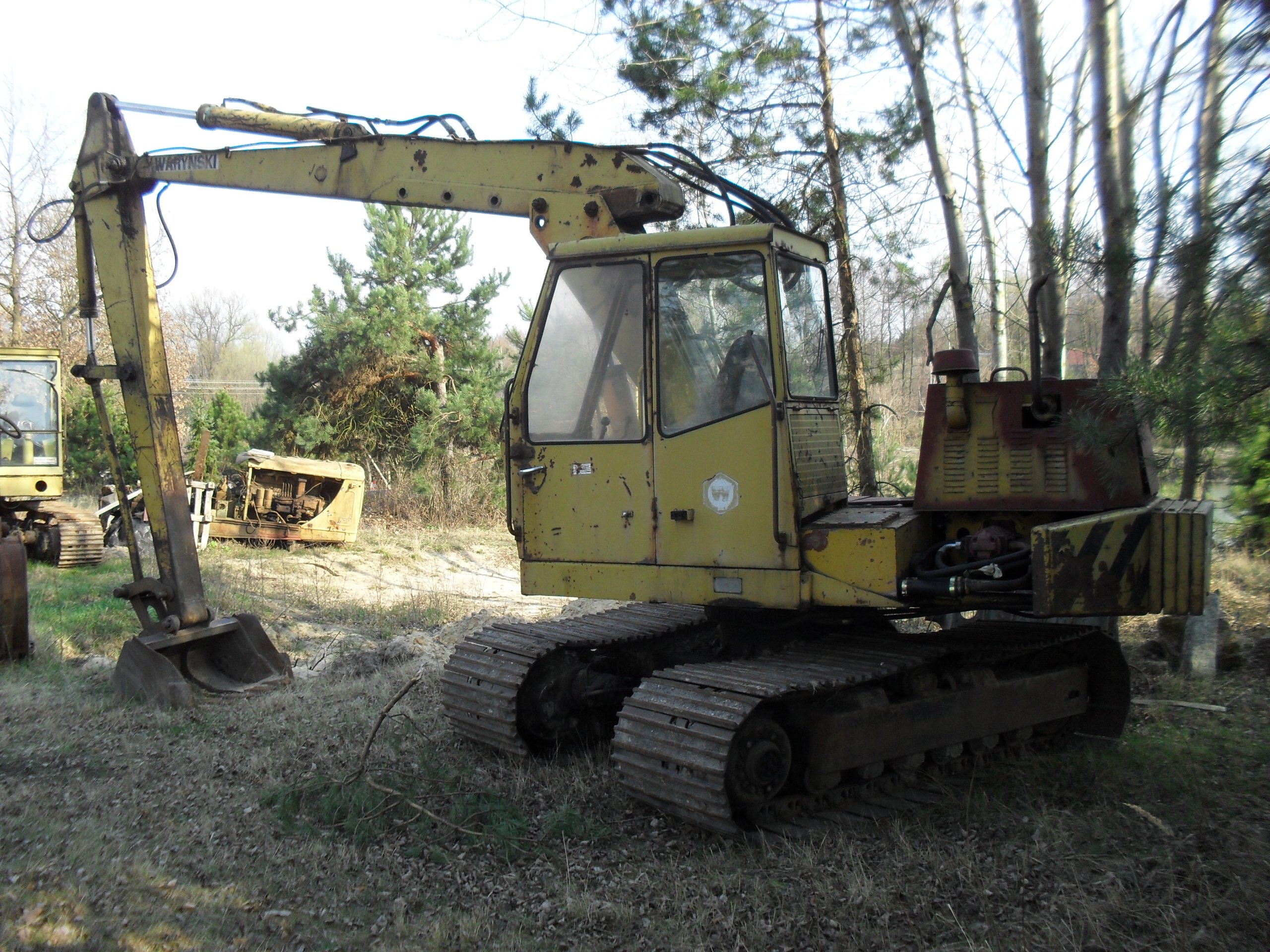 Koparka Waryński K 418 K408 Błotniak Całość Części 7596438703