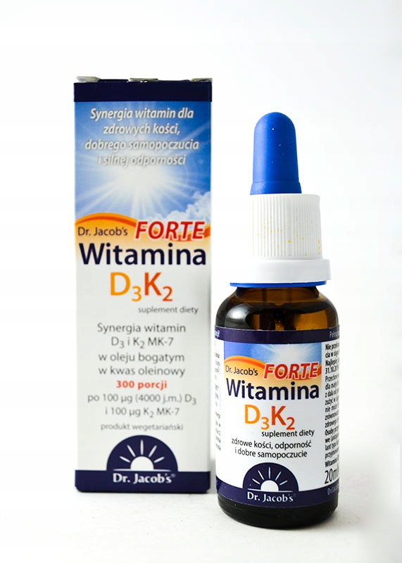 Dr Jacobs Witamina D3k2 Mk 7 Forte 20ml 7638101688
