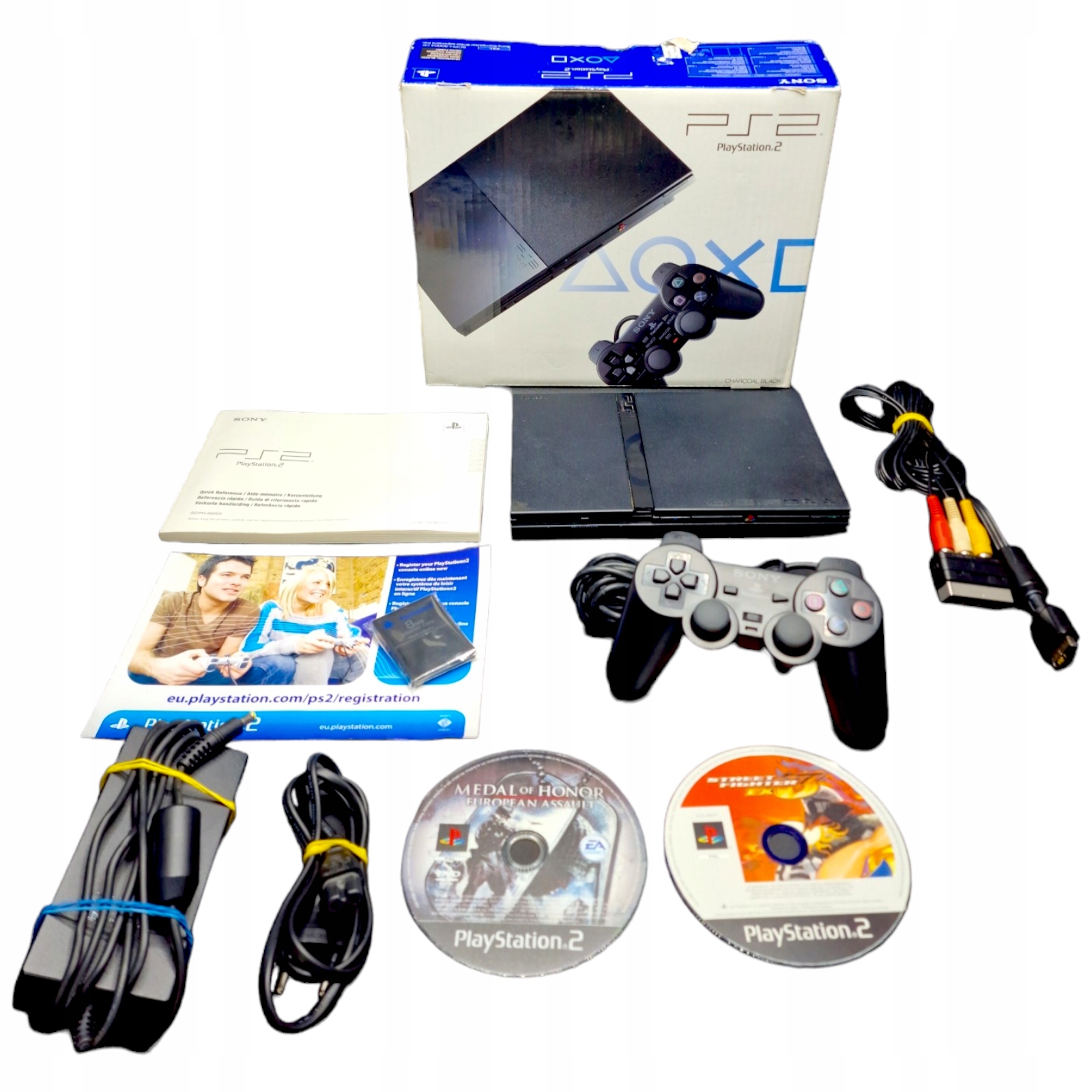 SONY PS2 本体 SCPH-75000CW セラミック・ホワイト すぐ遊べる