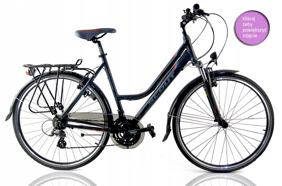 ROWER TREKKINGOWY ADVENTURE DAMSKI 28" ALUM 6585622221 oficjalne