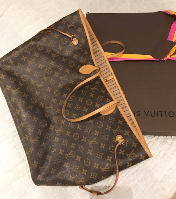 LOUIS VUITTON NEVERFULL MM MONOGRAM - ORYGINAŁ - 5618376740 - oficjalne  archiwum Allegro