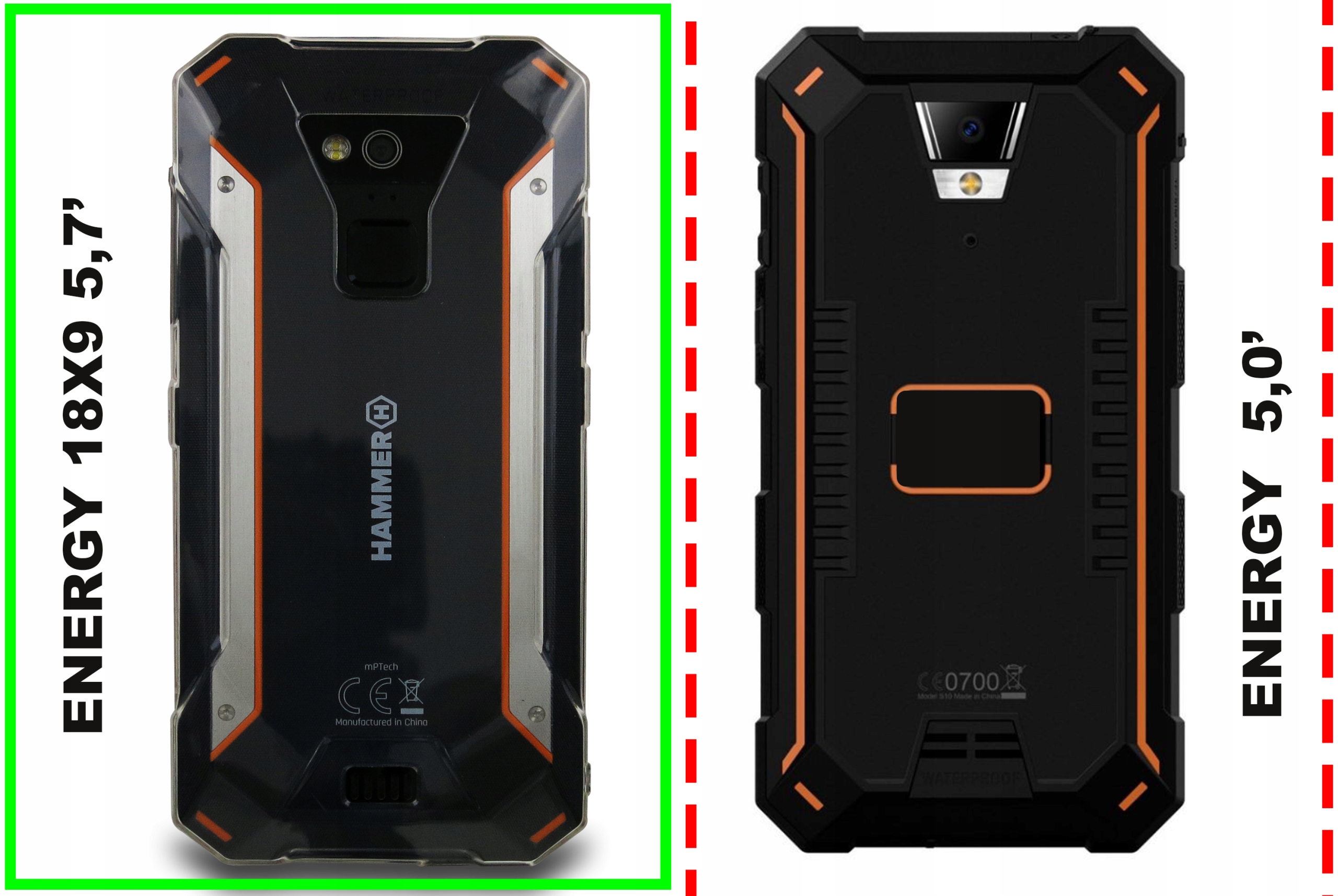 Etui silikonowe do myPHONE hammer energy 18x9 7566901809 oficjalne