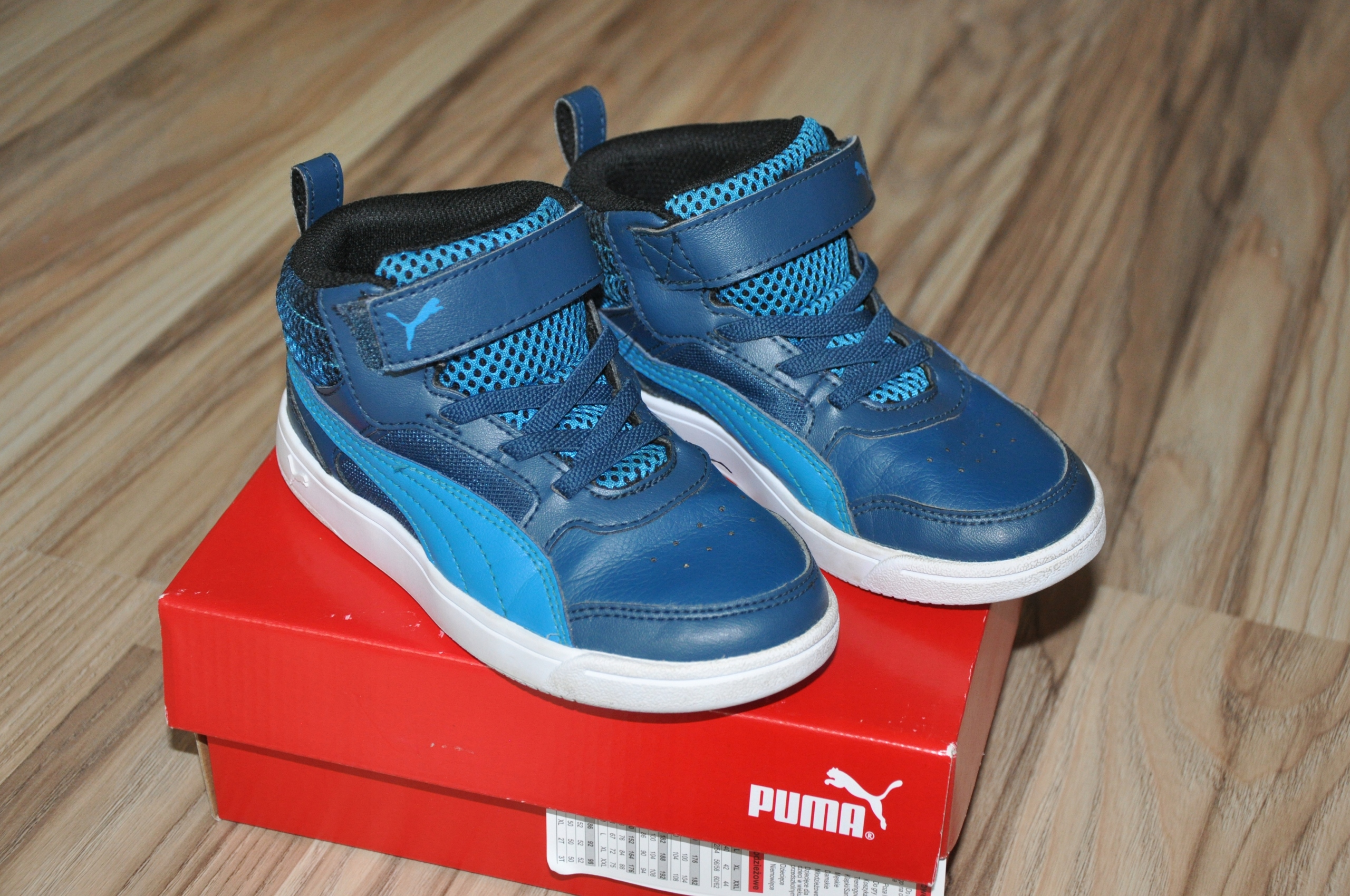 Adidasy Puma, Puma Ikaz Mid v2 V Inf roz.27 (16,5 17cm Adidasy Puma, Puma Ikaz Mid v2 V Inf roz.27 (16,5 17cm