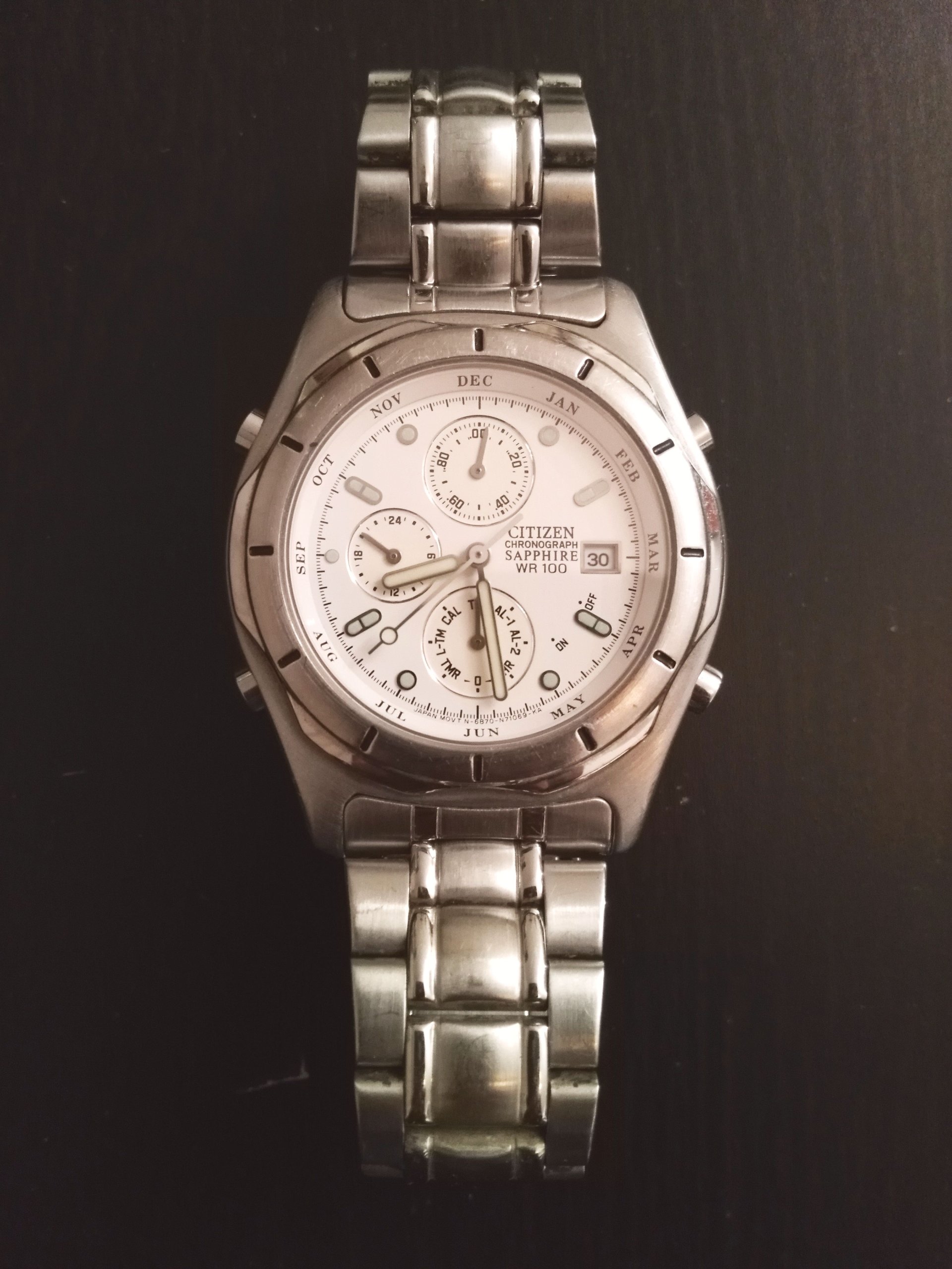 citizen titanium sapphire wr 10 bar