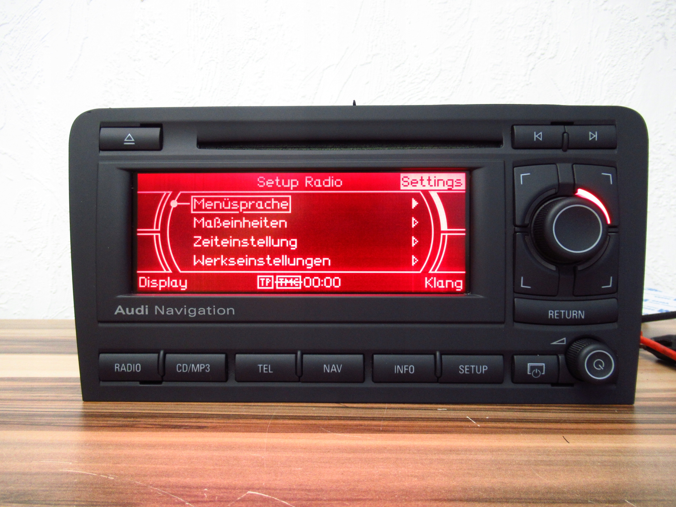 Radio CD MP3 Audi CONCERT chorus A3 8P Navigation 7741559307
