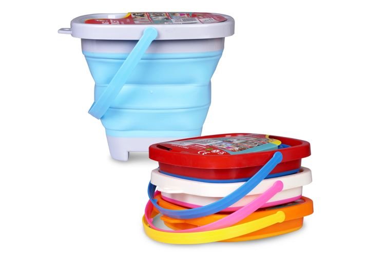 Wiaderko Do Piasku Silikonowe Składane Do Samolotu 7935291192