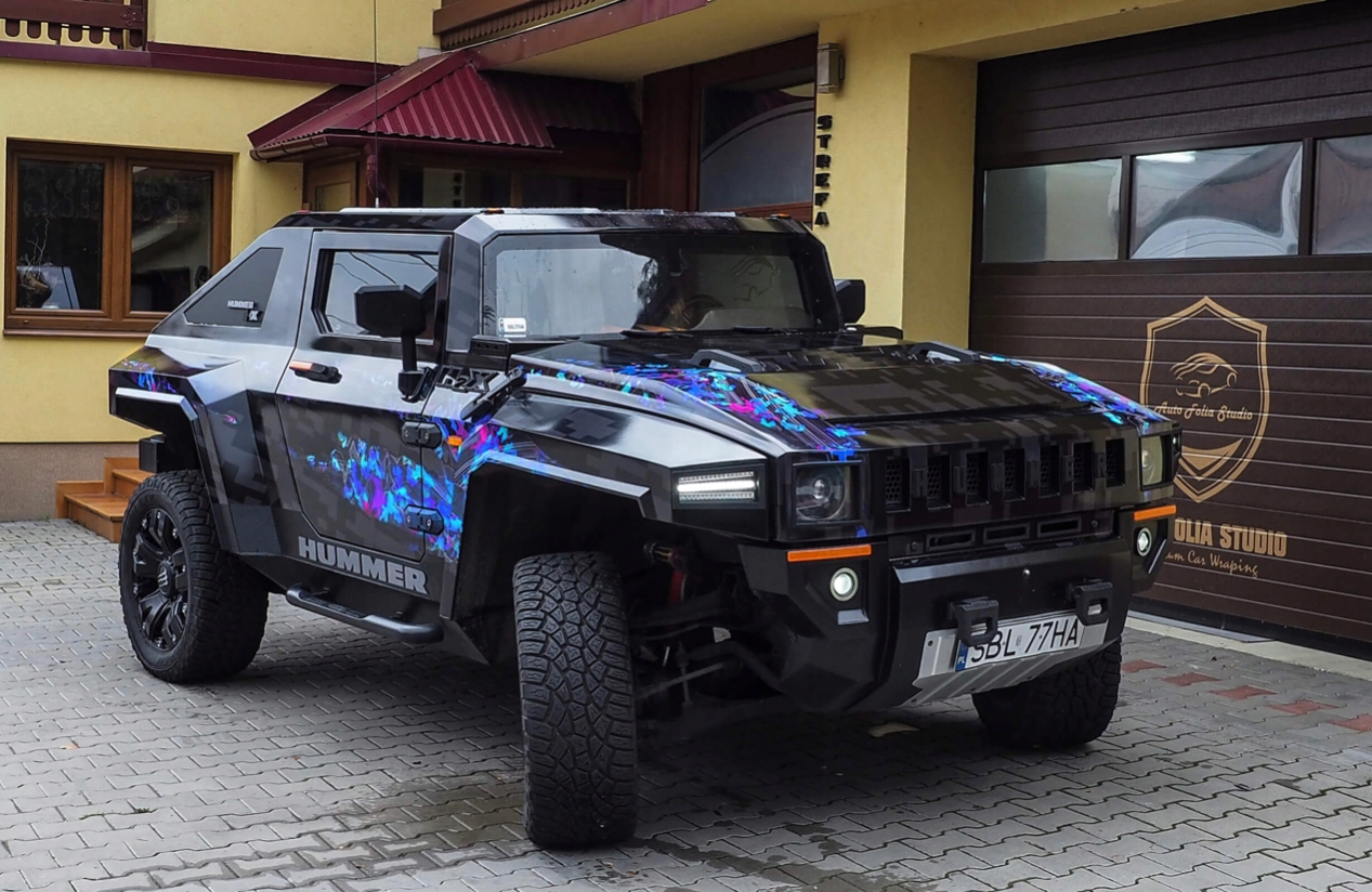 Hummer h2 шестиколесный