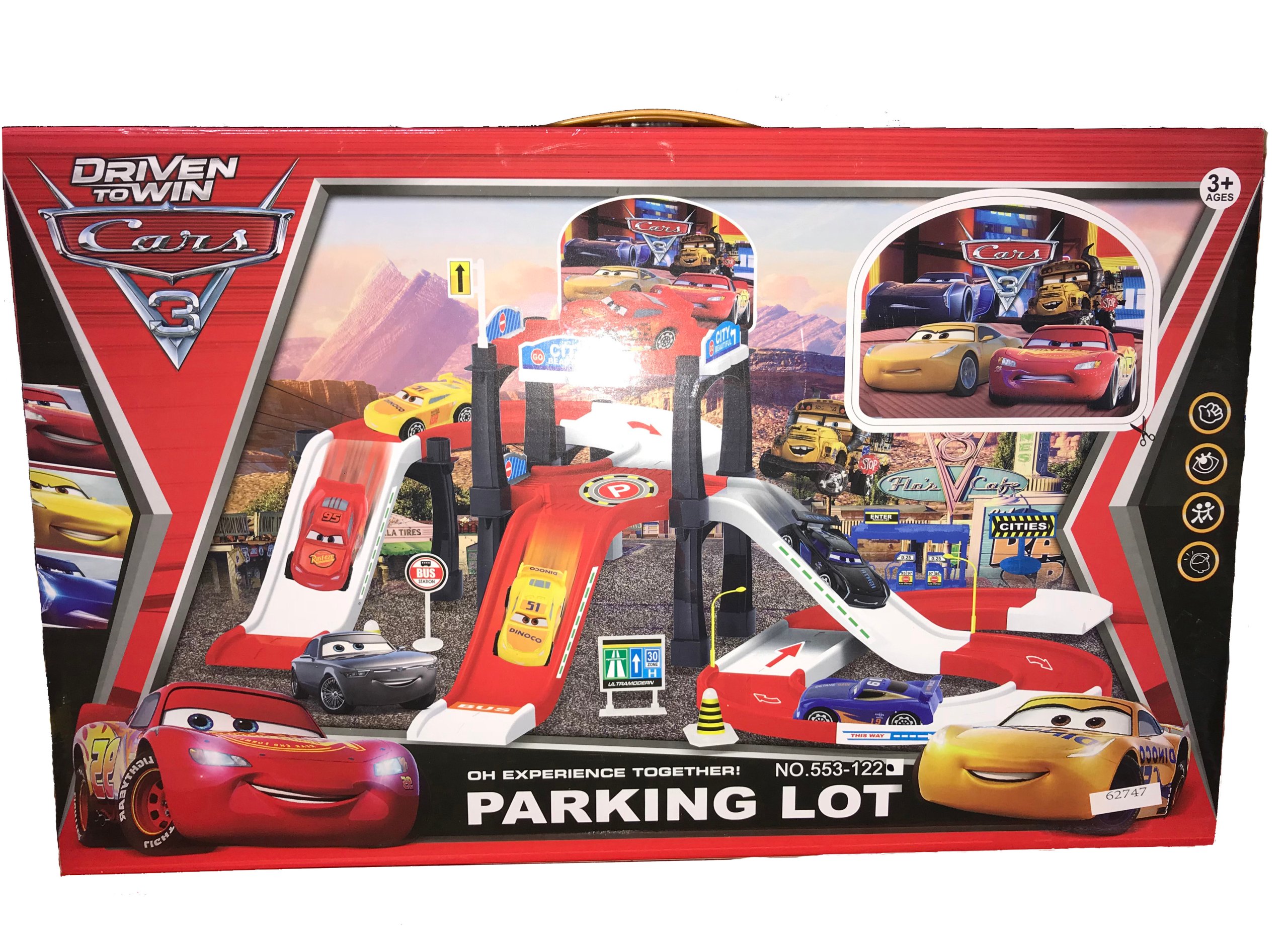 Tor Samochodowy Auta Cars Zygzak Mcqueen Zabawka 7417493949