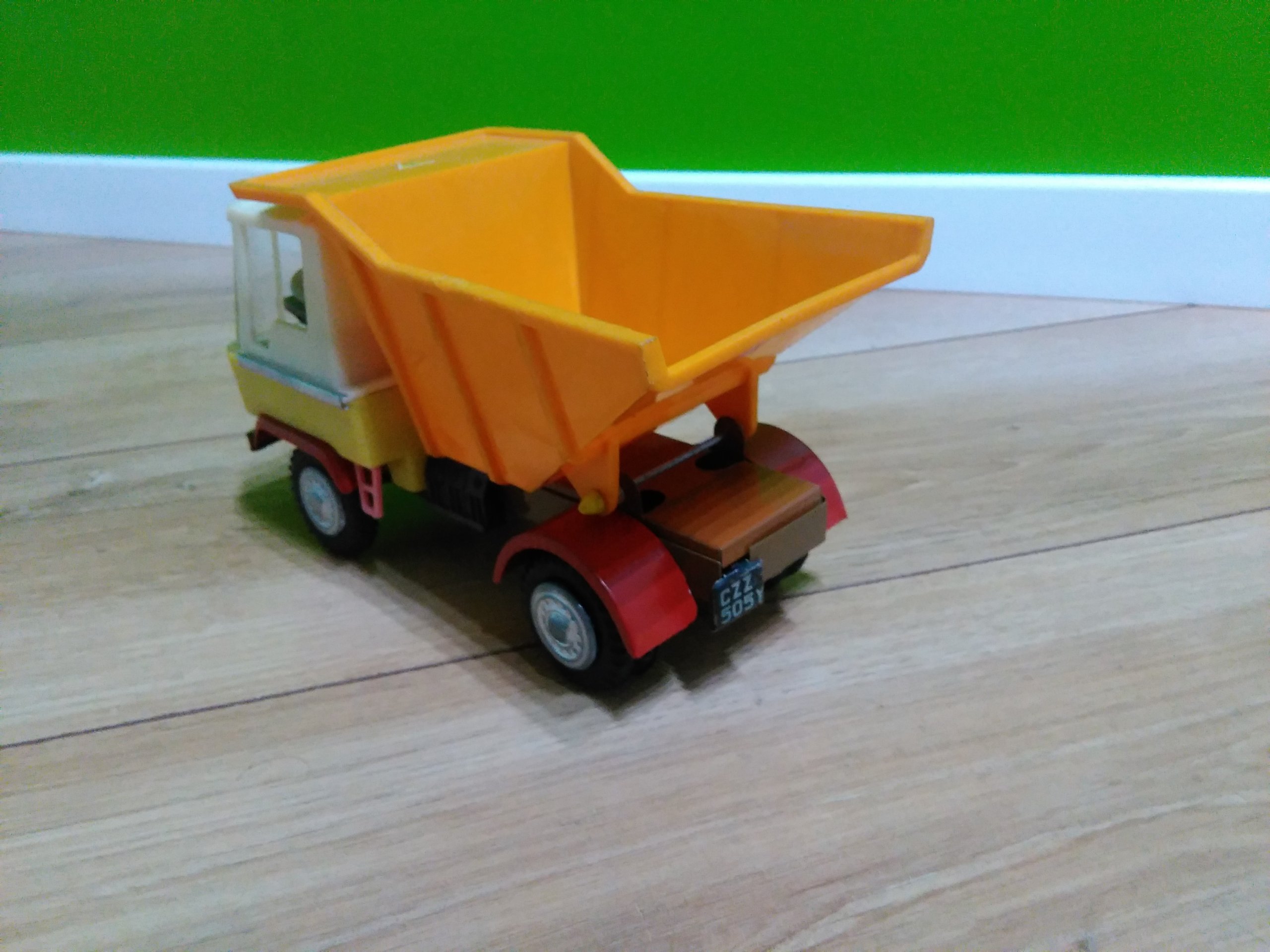 Polska Zabawka Prl Kultowy żbik Wywrotka Unikat