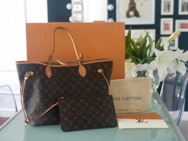 DUŻA TOREBKA NEVERFULL LOUIS VUITTON MONOGRAM HIT - 7619959308 - oficjalne  archiwum Allegro