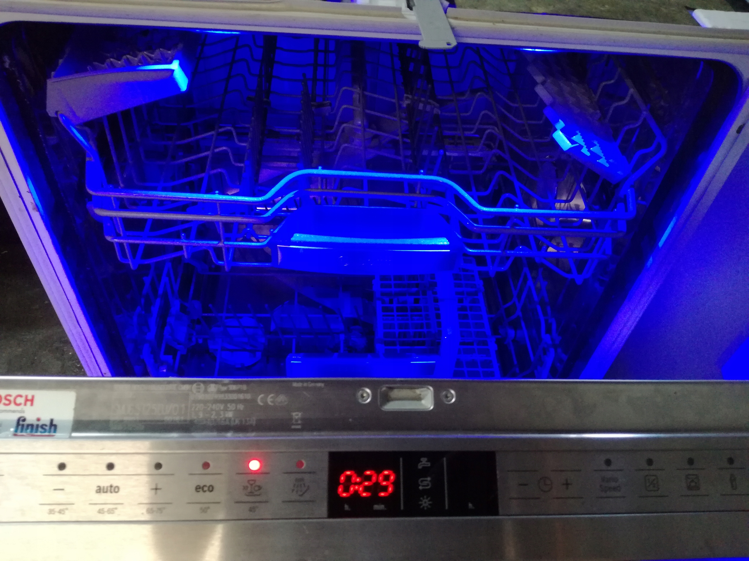 Zmywarka BOSCH Serie6 ZEOLIT INOX 10L A++ LED Podś 8103567144