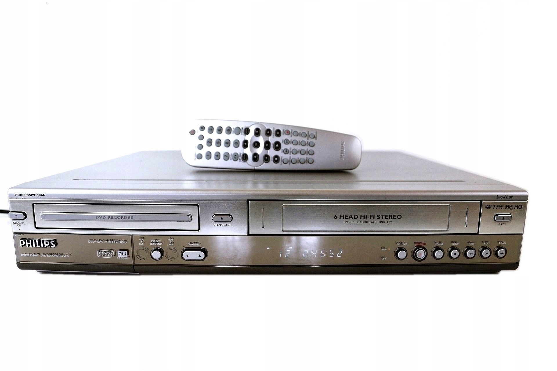 PHILIPS NAGRYWARKA DVDVCR Przegraj VHS na DVD 8038124078 oficjalne archiwum allegro