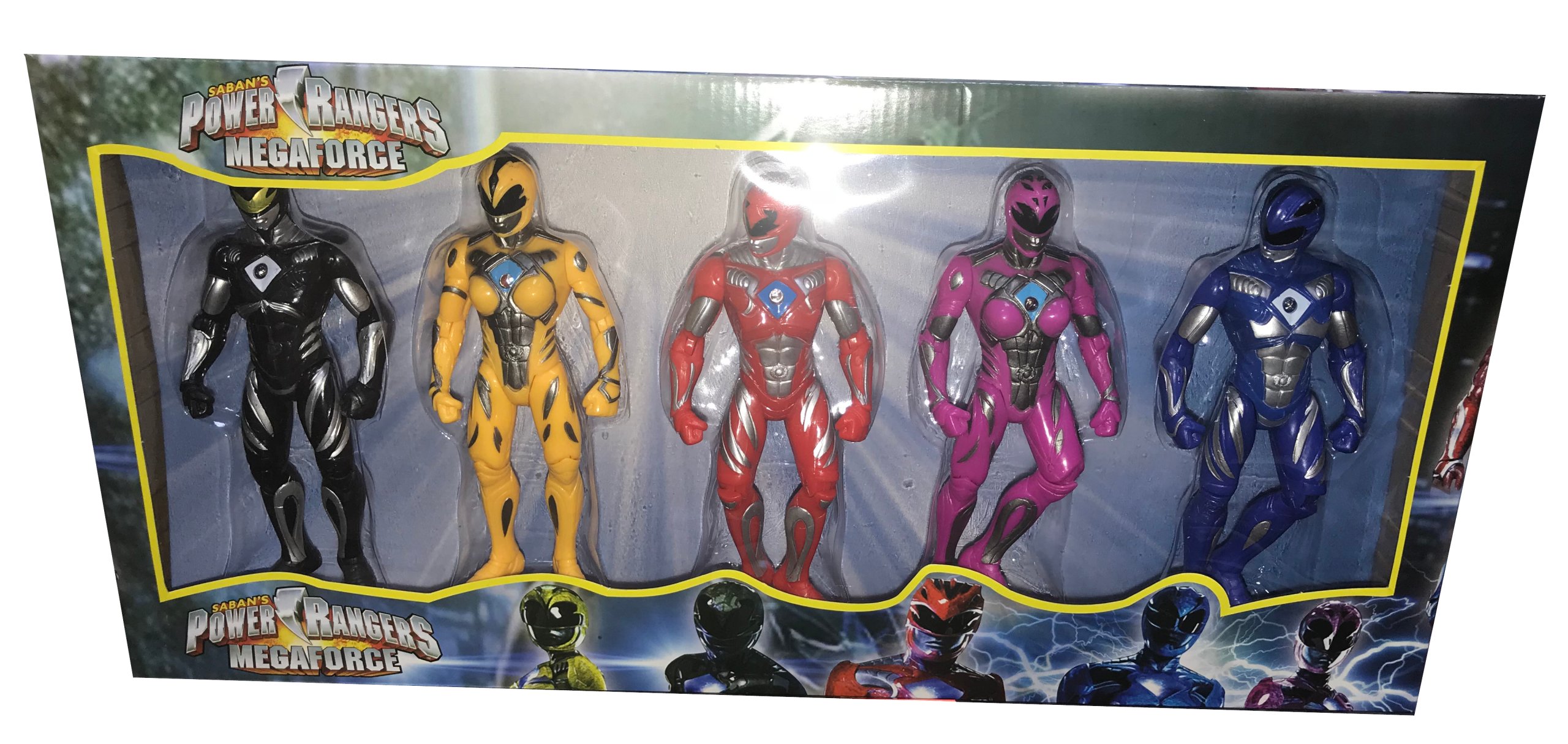 Zestaw Figurek Power Rangers Wojownicy Zabawka 7272282616 Zestaw Figurek Power Rangers Wojownicy Zabawka 7272282616